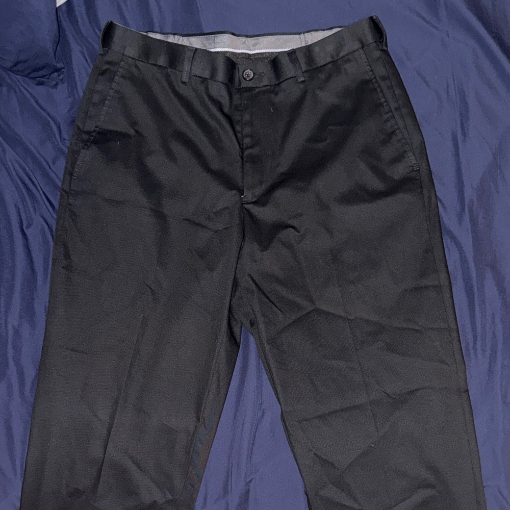 Haggar Classic Black Men's Dress Pants